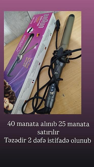 kontakt home ütü: Braun Satin Hair Colour kulma maşası (BPY02A). Qutusu ilə birlikdə — 1