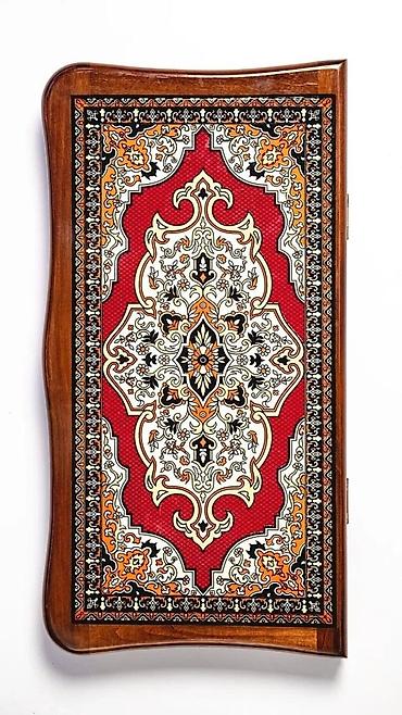 Спорт и отдых: №: 13932 Məhsulun adı: Nərd Az Nərd 69 Xalça, taxta, qəhvəyi, 26×45 sm — 1