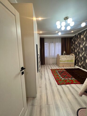 квартира бишкек рабочий городок: 2 комнаты, 71 м², 108 серия, 9 этаж, Дизайнерский ремонт