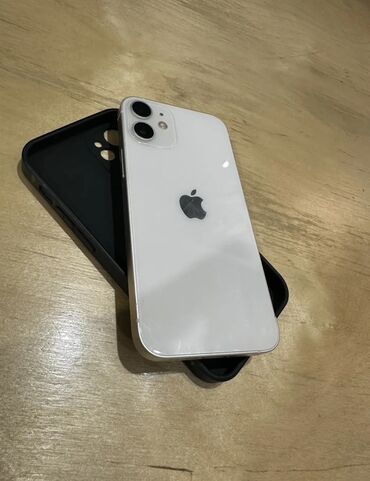 продажа сотовых телефонов бу: IPhone 12 mini, Колдонулган, 128 ГБ, Ак, Каптама