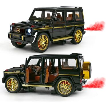 трансформеры на радиоуправлении: Səsli İşıqlı Tüstü verən Dəmir maşın Brabus qalenvagen Diqqət