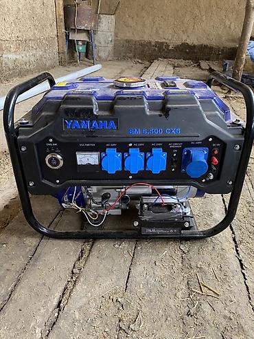 Бензиновый генератор Yamaha EM 6.500 CXS Характеристики: - Топливо