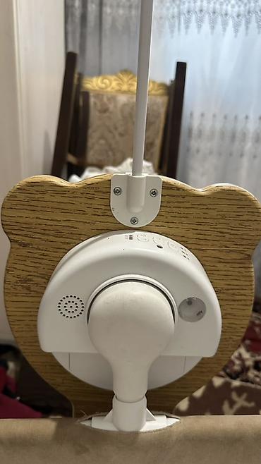 usag besik: Uşaq beşiyi və musiqili fırlanan mobil - Beşik tipi: yanları mesh — 3
