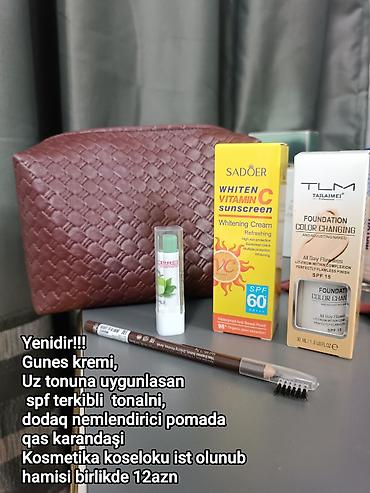 hialuron turşusu qiyməti: Kosmetik dəst Tərkib: - SADOER Vitamin C Whiten Sunscreen, SPF 60 — 1