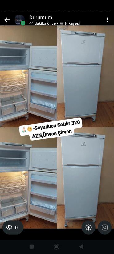 köhnə soyuducuların satışı: 2 qapılı Indesit Soyuducu Satılır, rəng - Ağ, Təkərli lalafo.az -da köhnə soyuducuların satışı: 2 qapılı Indesit Soyuducu Satılır, rəng - Ağ, Təkərli