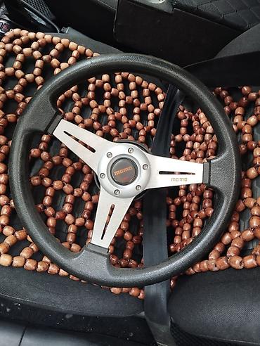 bmw e39 qapi: MOMO spor sükan dəsti - Brend: MOMO - Material: dərili sükan qövsü, 3 — 1