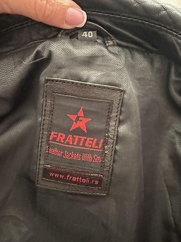 prada milano torba: Ženska kožna jakna Fratteli – model „biker“ sa nitnama Placena 40,000 — 3