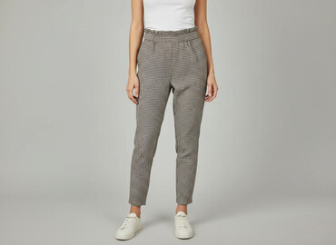 Women's Pants: Spodnie materiałowe damskie, rozmiar S