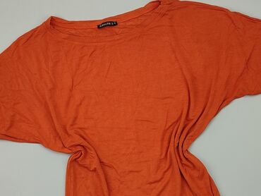 sukienki różowo pomarańczowa: T-shirt, S, stan - Dobry