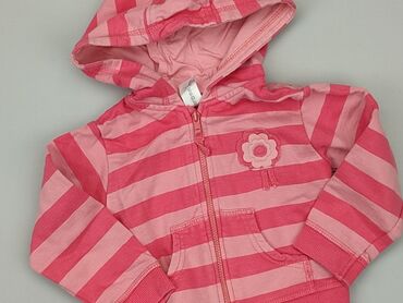 kurtka zimowa dla dziewczynki 98: Bluza, C&A, 9-12 m, stan - Dobry