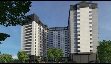 недостроеные дома: 1 комната, 51 м², Элитка, 13 этаж, ПСО (под самоотделку)