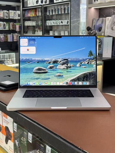 Ноутбуки: Ноутбук, Apple, 16 ГБ ОЗУ, Apple M1 Pro, 16 ", Б/у, Для работы, учебы, память SSD — 1