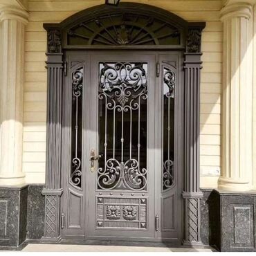 алюминиевые окна двери: Входная дверь, Металл, Новый, Бесплатная доставка