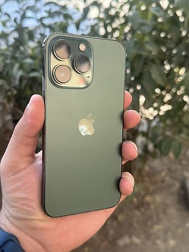 i̇phone pro: IPhone 13 Pro, 256 GB, Yaşıl, Zəmanət, Simsiz şarj, Face ID — 5