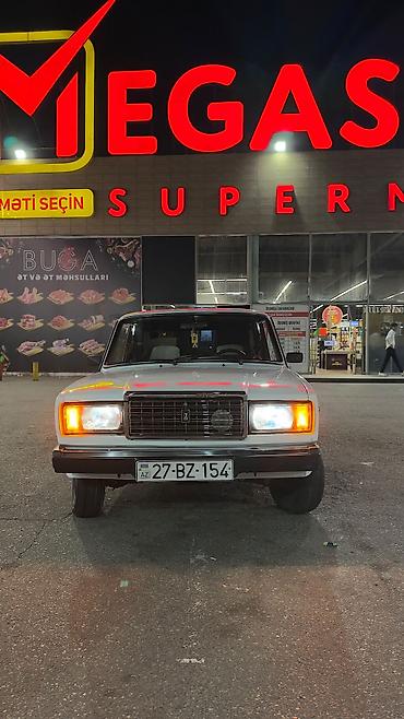 VAZ (LADA): VAZ 2107 sedan - Kuzov: 4 qapılı sedan, ağ rəng Karopdada prablem — 12
