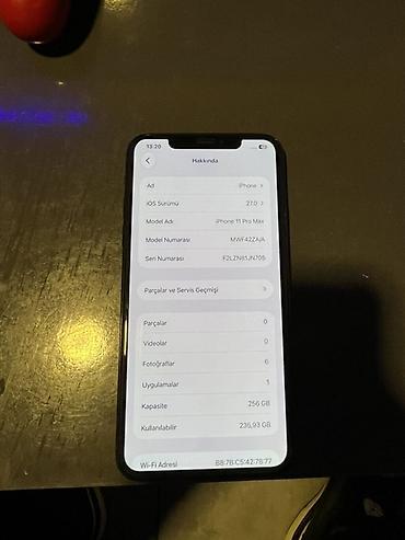 irşad iphone 11: IPhone 11 Pro Max, 256 GB, Matte Midnight Green, Face ID — 3