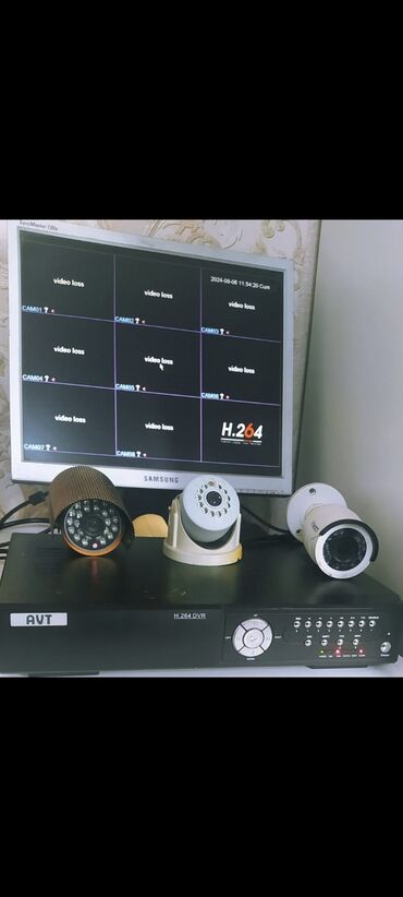 monitor kamera: Monitor WiFi DVR 5 MP Telefondan izləmə Üz Tanıma sistemi var