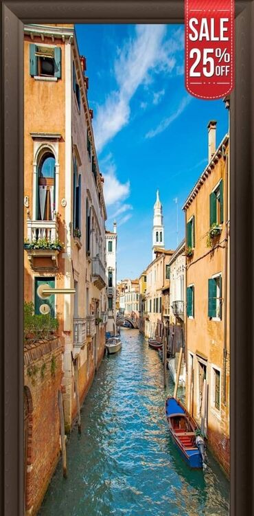 Ostali kućni dekor: Samolepljivi tapet za vasa vrata po ceni od 3600din po jednoj strani — 10