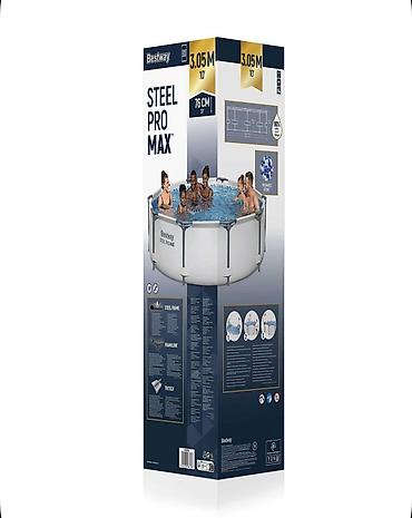 Бассейны: Каркасный бассейн Bestway 56418 Купить в Бишкеке — 366×100 см, 9150 л — 10