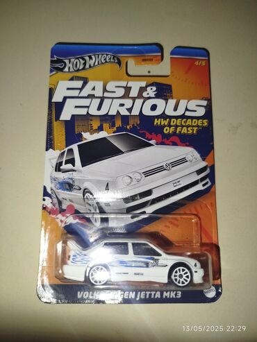 Oyuncaqlar: Hot wheels Fast Furios Volkswagen jettaMk3