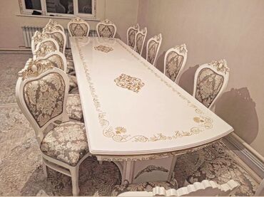 Столы и стулья для зала: Стол и стул для зала, Новый, цвет - Белый — 16