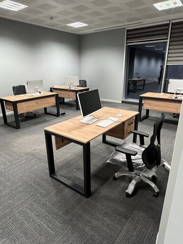 Masalar: Kompüter masası, Yeni, Açılmayan, Laminat, Dördbucaq masa — 12