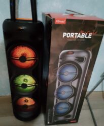 en ucuz notebook: Б/у Колонка, Тип - Портативная, цвет - Черный