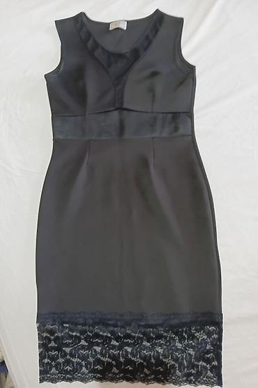torba givenchy: Elegantna crna haljina bez rukava – Christiane Road S/M - Model — 1