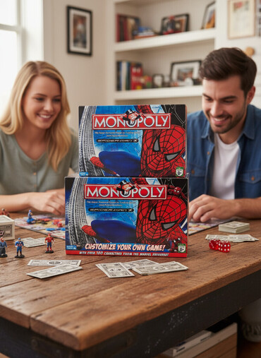 Настольные игры: Монополия - Spider - Man и My Marvel Heroes. Редкое Издание 2006 г. на — 2