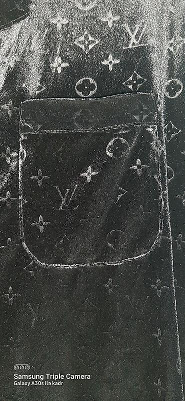 kostüm: Gəncə şəhərində qara məxmər qadın dəsti – köynək və şalvar komplekti — 5
