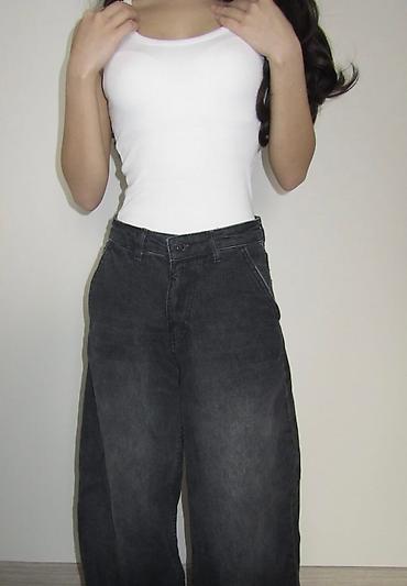 Джинсы: Джинсы, Бэгги, Турция, Средняя талия, Все размеры — 7