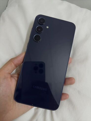 сколько стоит бронированный телефон: Samsung Galaxy A35, түсү - Көк, 2 SIM