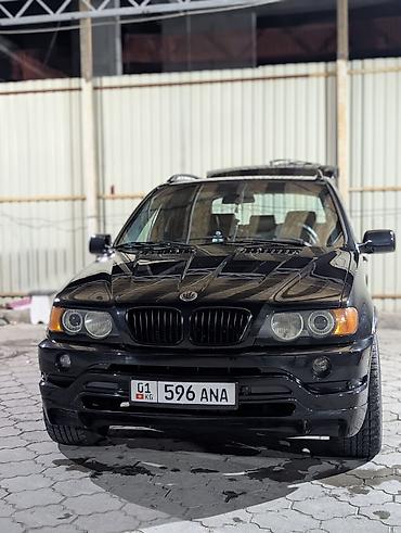 за неделю: BMW X5: 2002 г., 4.4 л, Автомат, Бензин, Кроссовер — 2