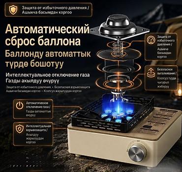 fire: 🔥 Туристическая Газовая Плита Fire Station X7 — 8200 Вт — 3