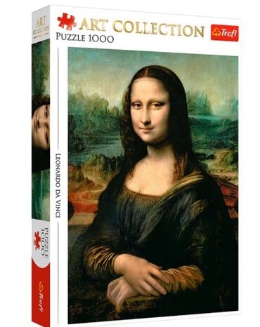 Настольные игры: Пазл Leonardo Da Vinci - Mona Lisa 1000 деталей