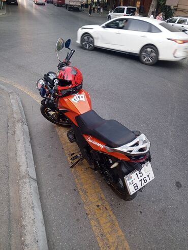 Motosikletlər: Tufan - S150, 160 sm3, 2020 il, 33569 km