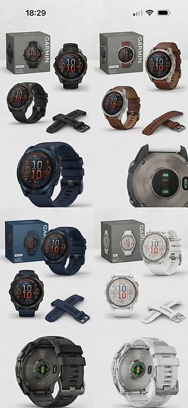 garmin forerunner 55: Garmin Fenix 8 – мультиспортивные смарт‑часы премиум‑класса. Описание — 1