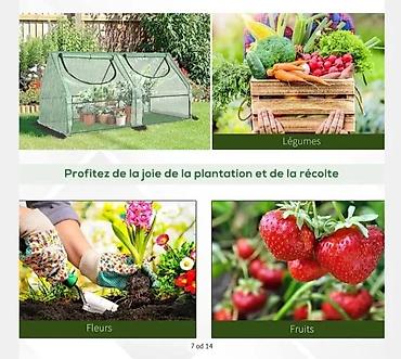 Ostala baštenska oprema: PARKSIDE mini plastenik/folijski rasadnik – model “Folienfrühbeet” - — 2