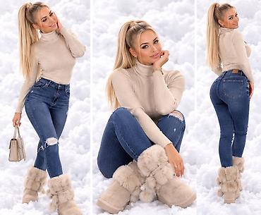 Farmerice kao nove. Odgovara Vel S M. Sa puno elastina
