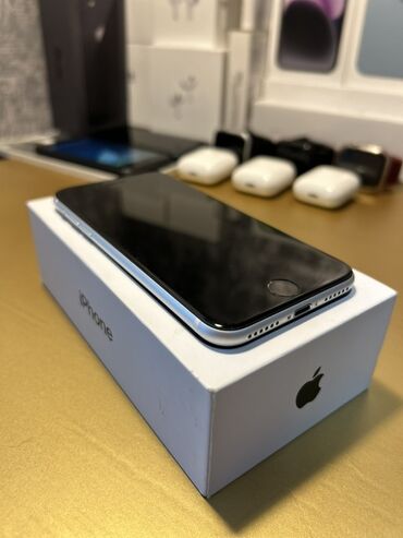 iohone 8: IPhone SE 2020, 64 GB, Ağ, Barmaq izi, Simsiz şarj, Sənədlərlə