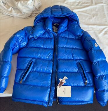 replay muske jakne: Zimska jakna Najlon, 2XL (EU 56), Moncler, bоја - Tamnoplava