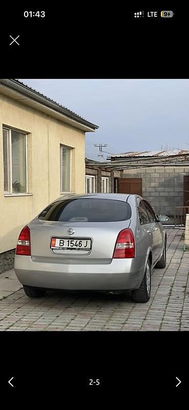 primera p10: Nissan Primera: 2002 г., 1.8 л, Автомат, Бензин, Седан — 3