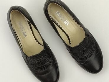 orsay spódnice eko skóra: Flat shoes for women, 40, condition - Good