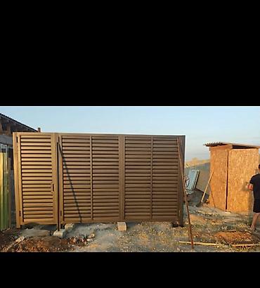 Распашные ворота: Качестенно быстро на заказ ворота звоните пишите по Ватсапп — 20