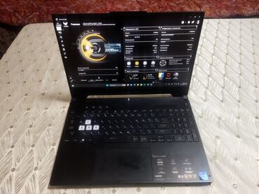купить ноутбук в рассрочку без банка бишкек: Ноутбук, Asus, 16 ГБ ОЭТ, Intel Core i7, 15.6 ", Оюндар үчүн, эс тутум SSD