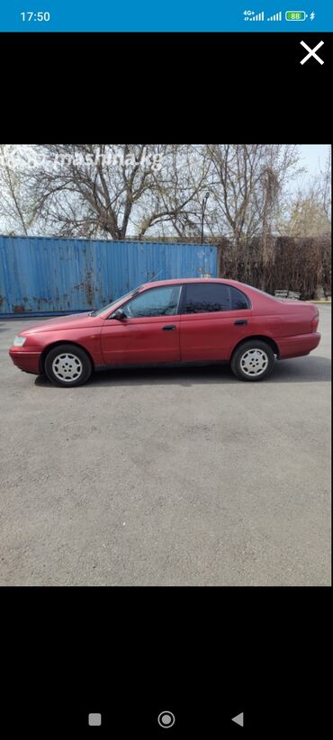 Toyota: Toyota Carina: 1994 г., 1.6 л, Механика, Бензин, Седан — 4