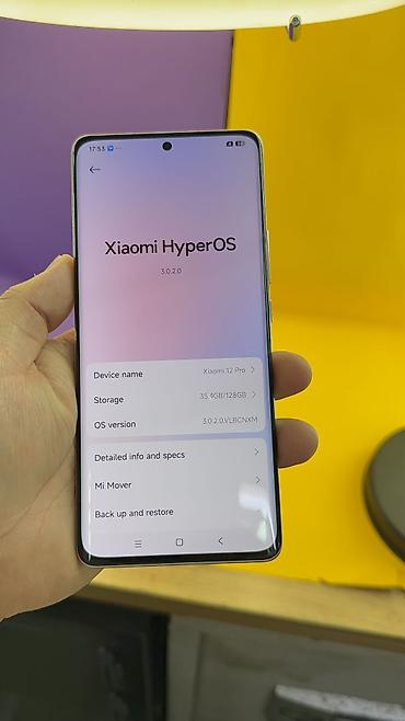 Xiaomi: Xiaomi, 12 Pro, Б/у, 128 ГБ, 1 SIM, eSIM — 15