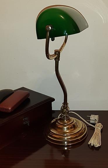 Stilske lampe: Bankarska vintage originalna stona lampa Izuzetno stara, u izvornom — 6