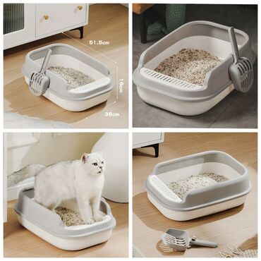 Товары и оборудование для с/х животных: Продаю новые в отличном качестве кошачие лотки крытые и открытые с — 11