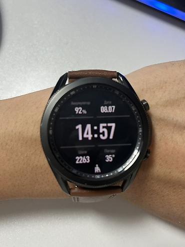 Акылдуу сааттар: Смарт‑часы Samsung Galaxy Watch3 (версия с вращающимся безелем) — 1
